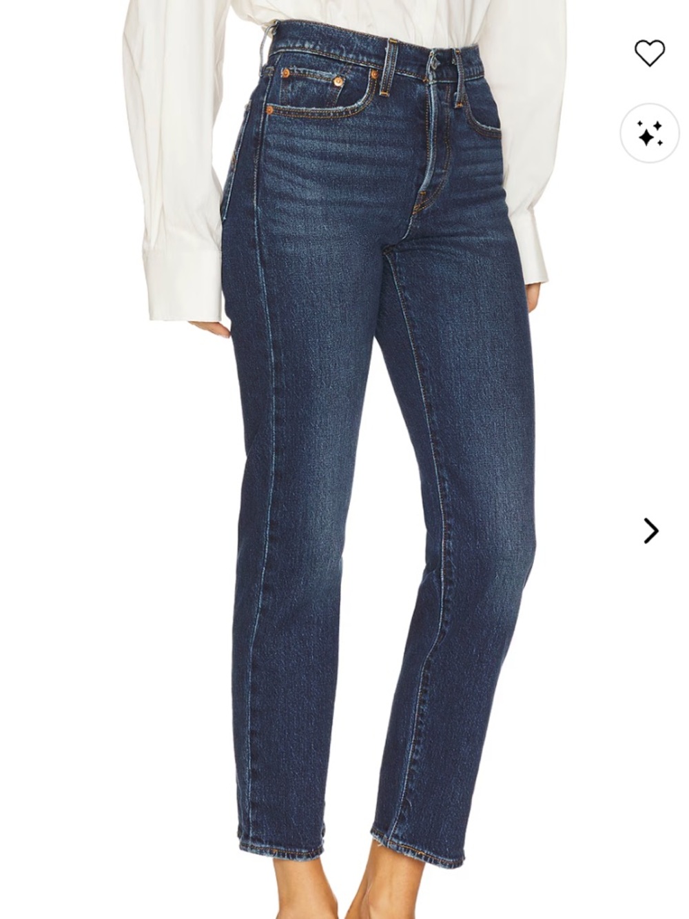BNWT Levi’s Premium Wedgie Straight Leg Ankle Jeans